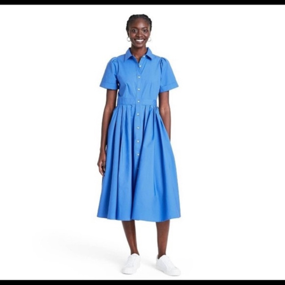 NWT Alexis for Target Blue T shirt Dress Sz S